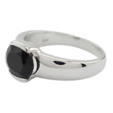 Julia Fairytale Black Solitaire Ring